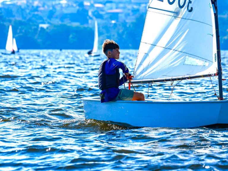 Flotilha Borrachudo conquista pódio na categoria estreante na abertura do Ranking Paulista de Optimist copiar