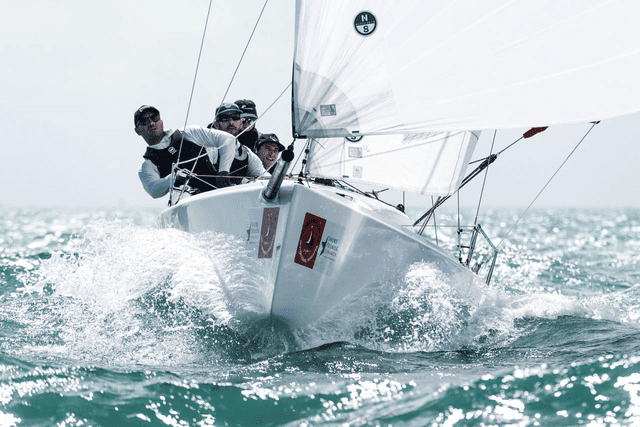 Velejador de Ilhabela integra equipe brasileira campeã inédita do J70 Midwinter Championship, em Miami (3)